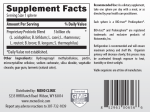 Probiotic Maintenance