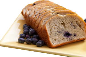Grain Free, Gluten Free Blueberry Banana Breakfast Bread